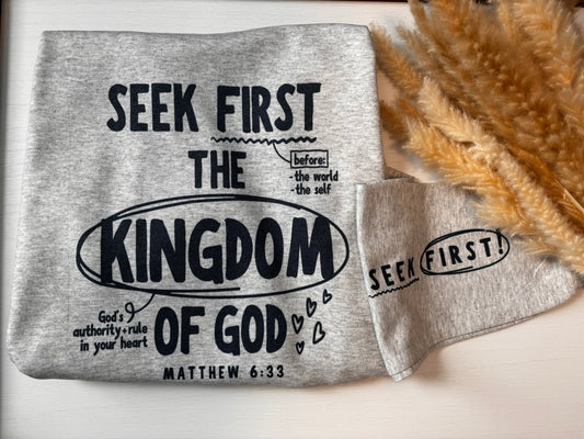 Seek first the kingdom of God crew