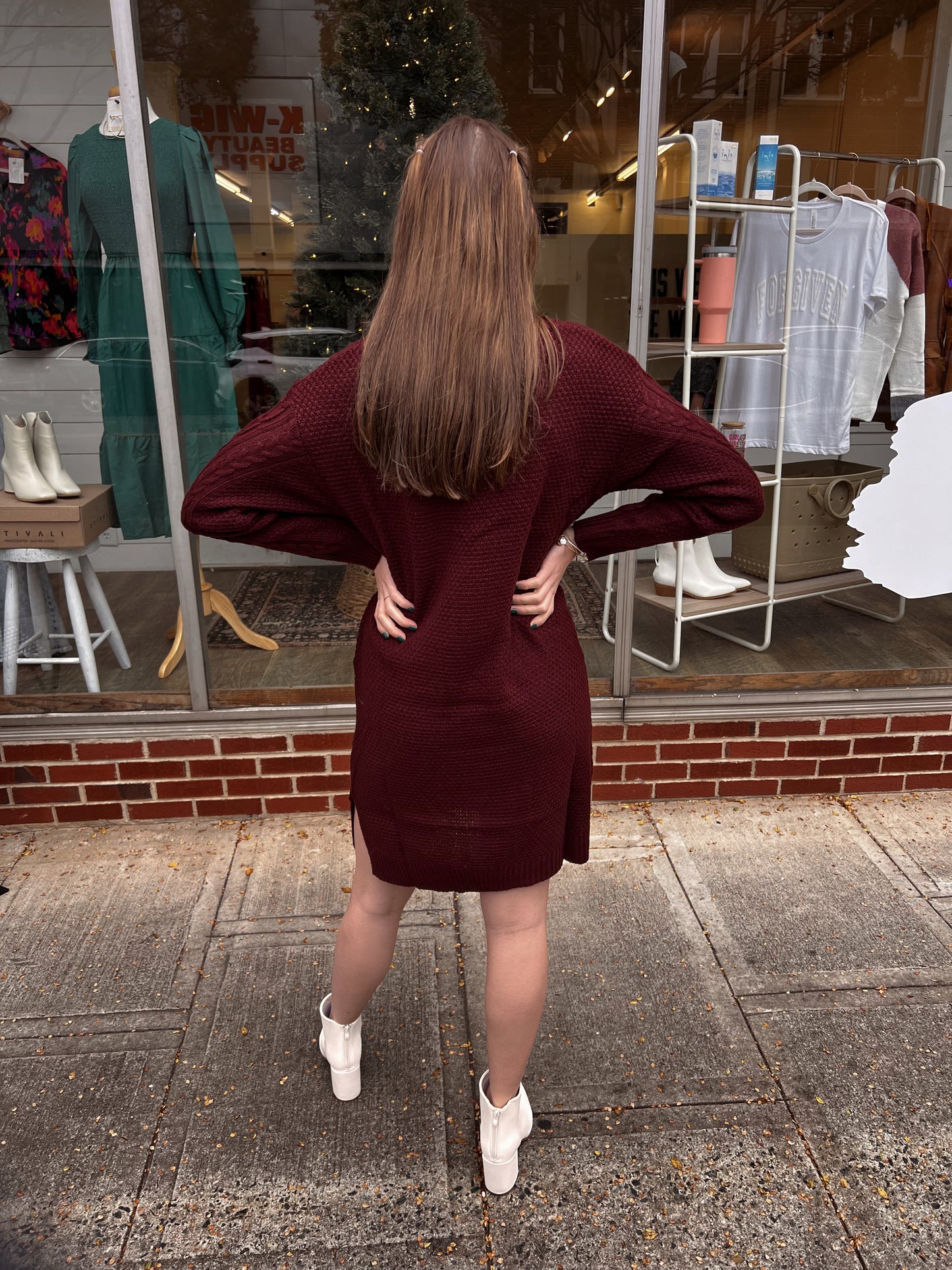 The Ivey sweater dress