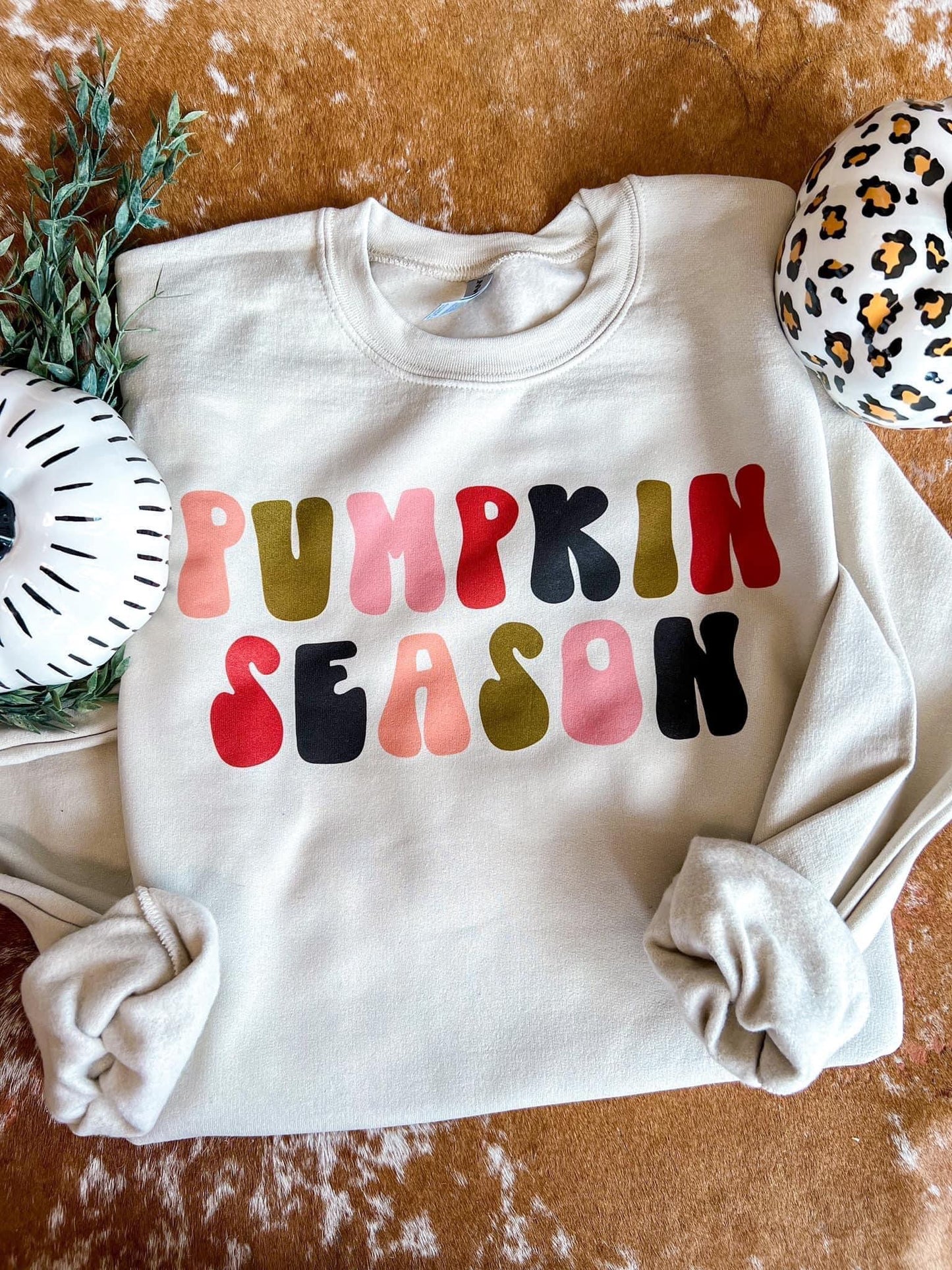 Pumpkin season crewneck