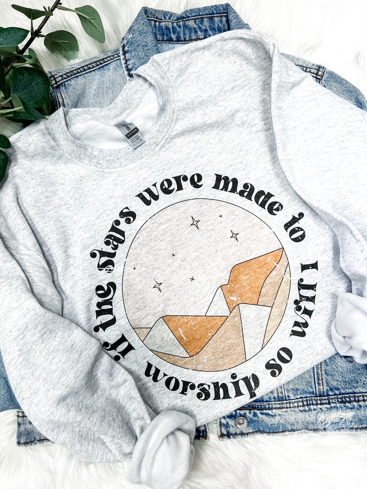 If the stars were made to worship so will i